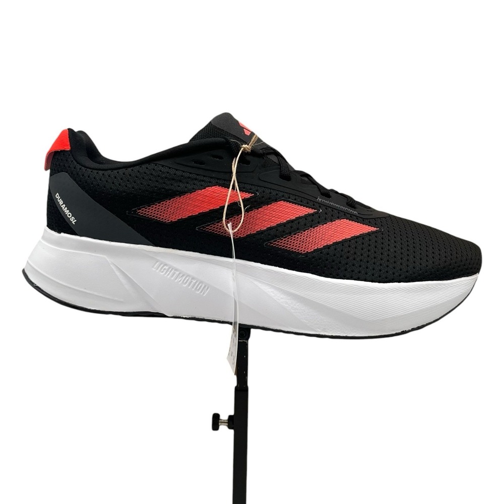 adidas Men's Duramo SL M Running Athletic Shoes Size 10.5 Black Solar Red IF9483
